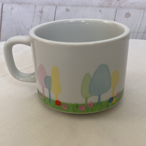 Vintage Disney Productions Pluto & Bird DD Japan Stacking Mug Disneyana - Picture 3 of 8